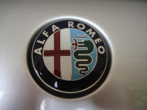 Alfa Badge small