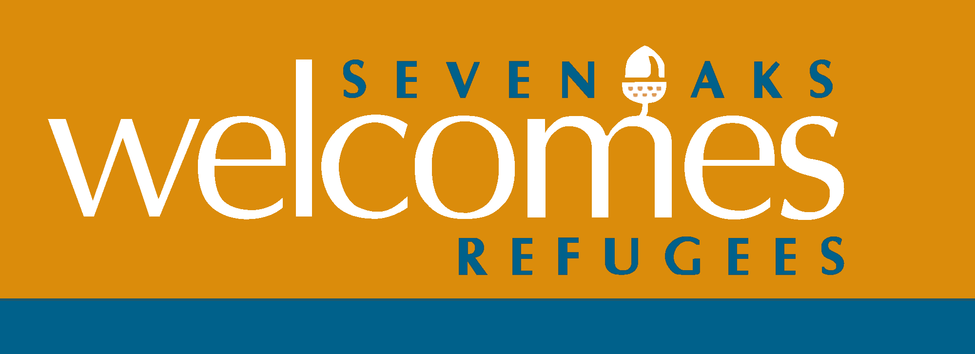 sevenoaks welcomes refugees logo