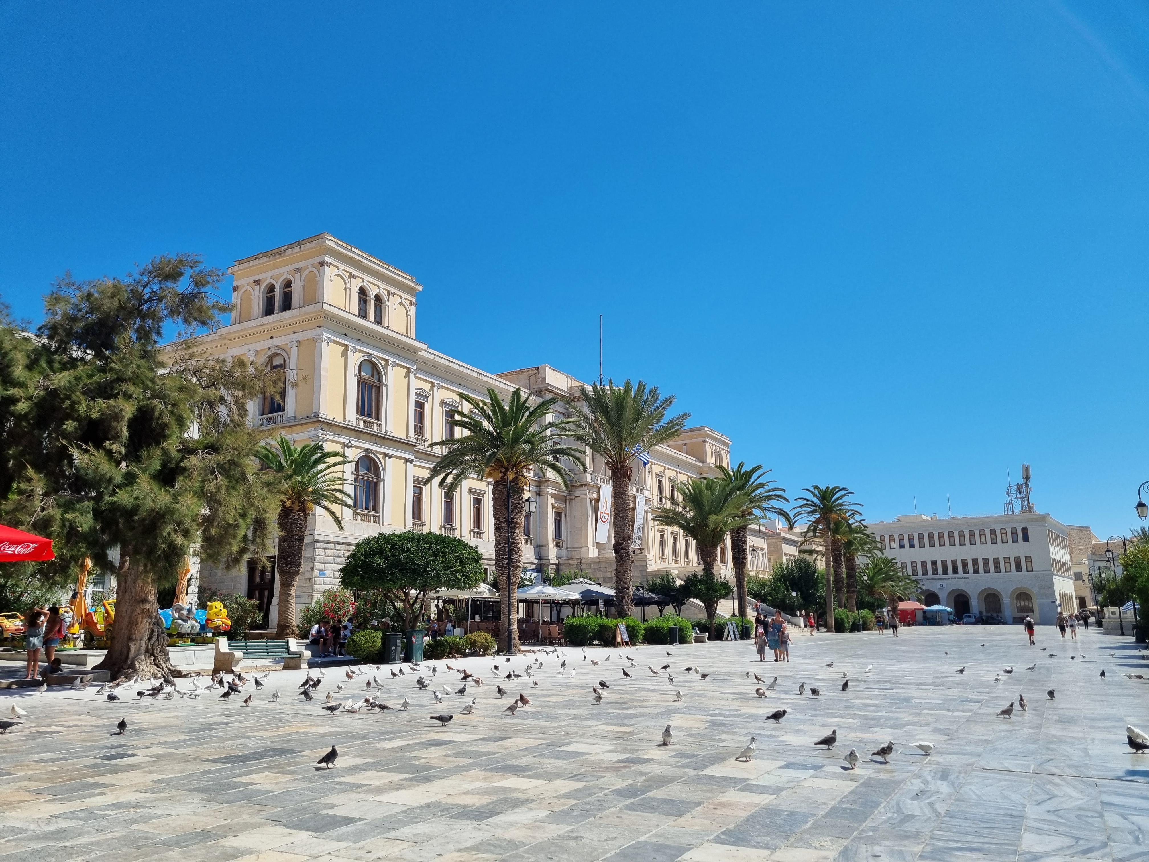 Miaouli Square, Ermoupoli, Syros