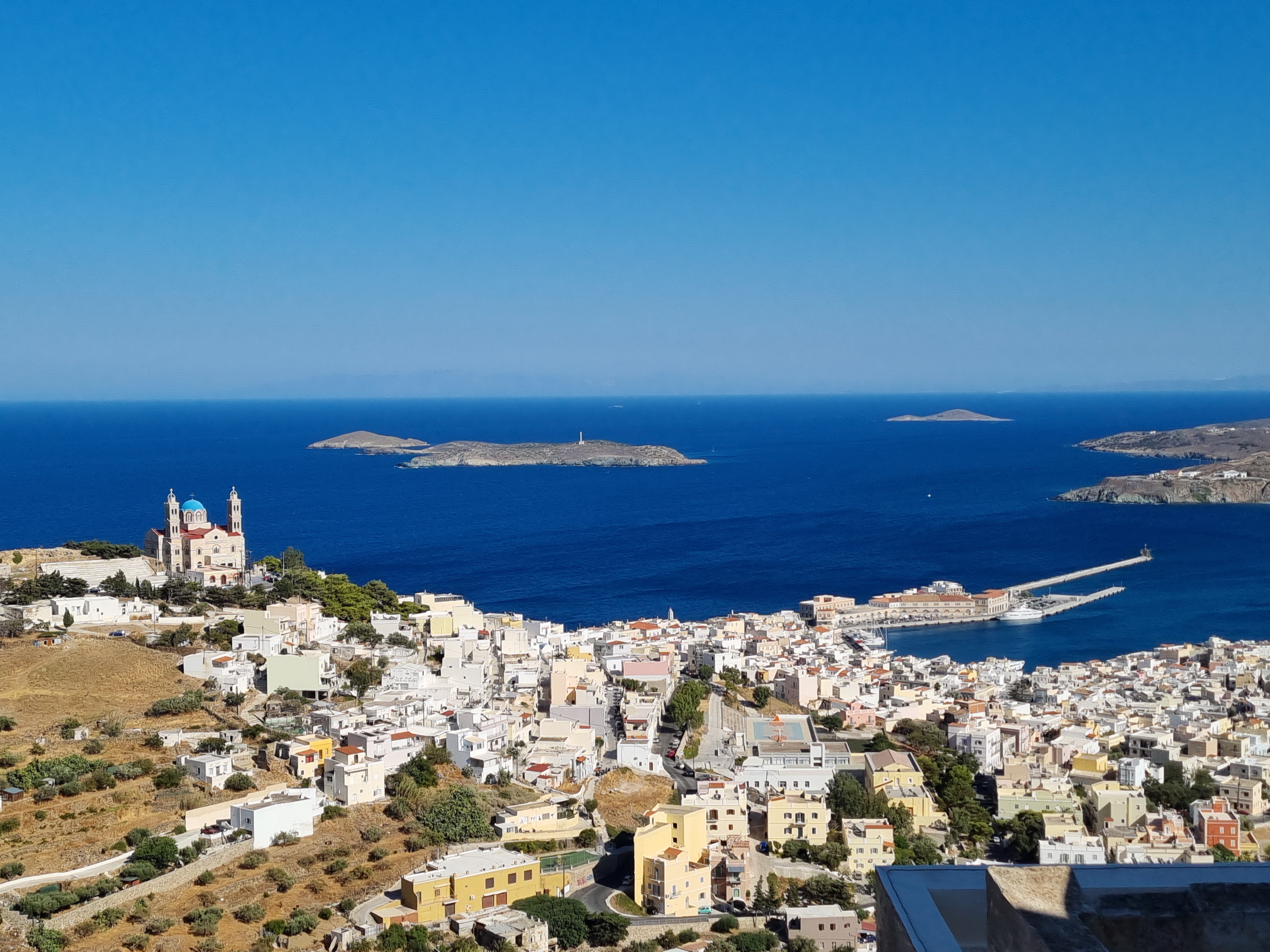 View of Ermoupoli, Syros