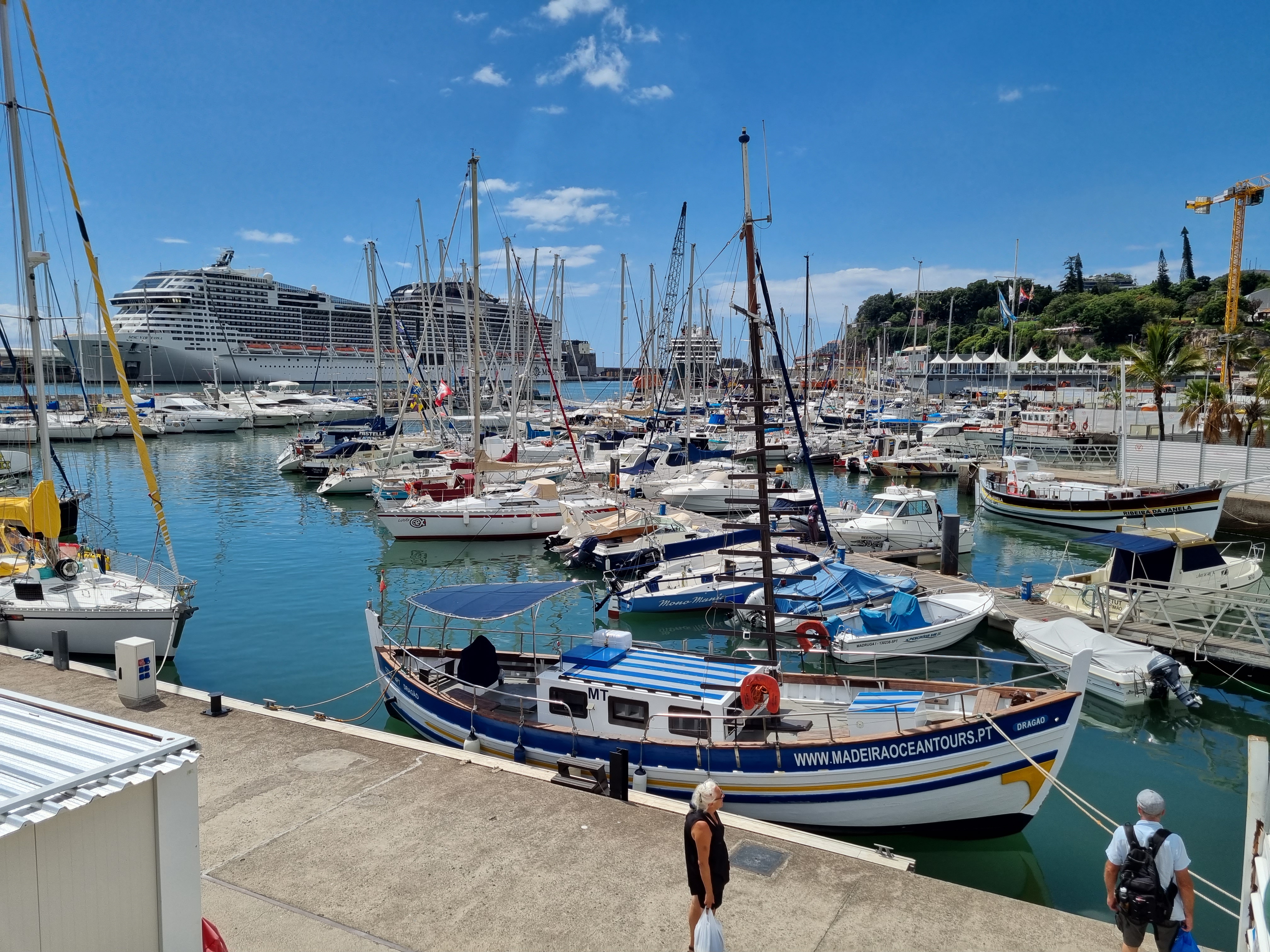 Funchal Harbour, Madeira