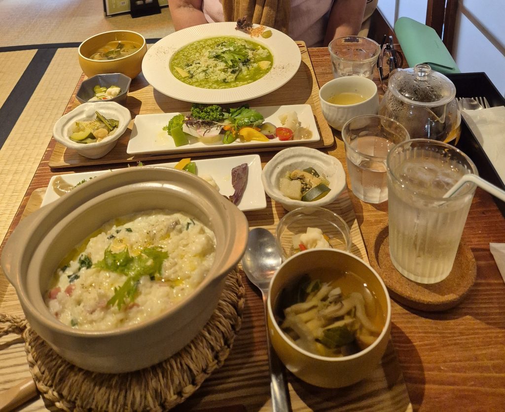 Ojiyan risotto at "Afuhi" Uji, Kyoto